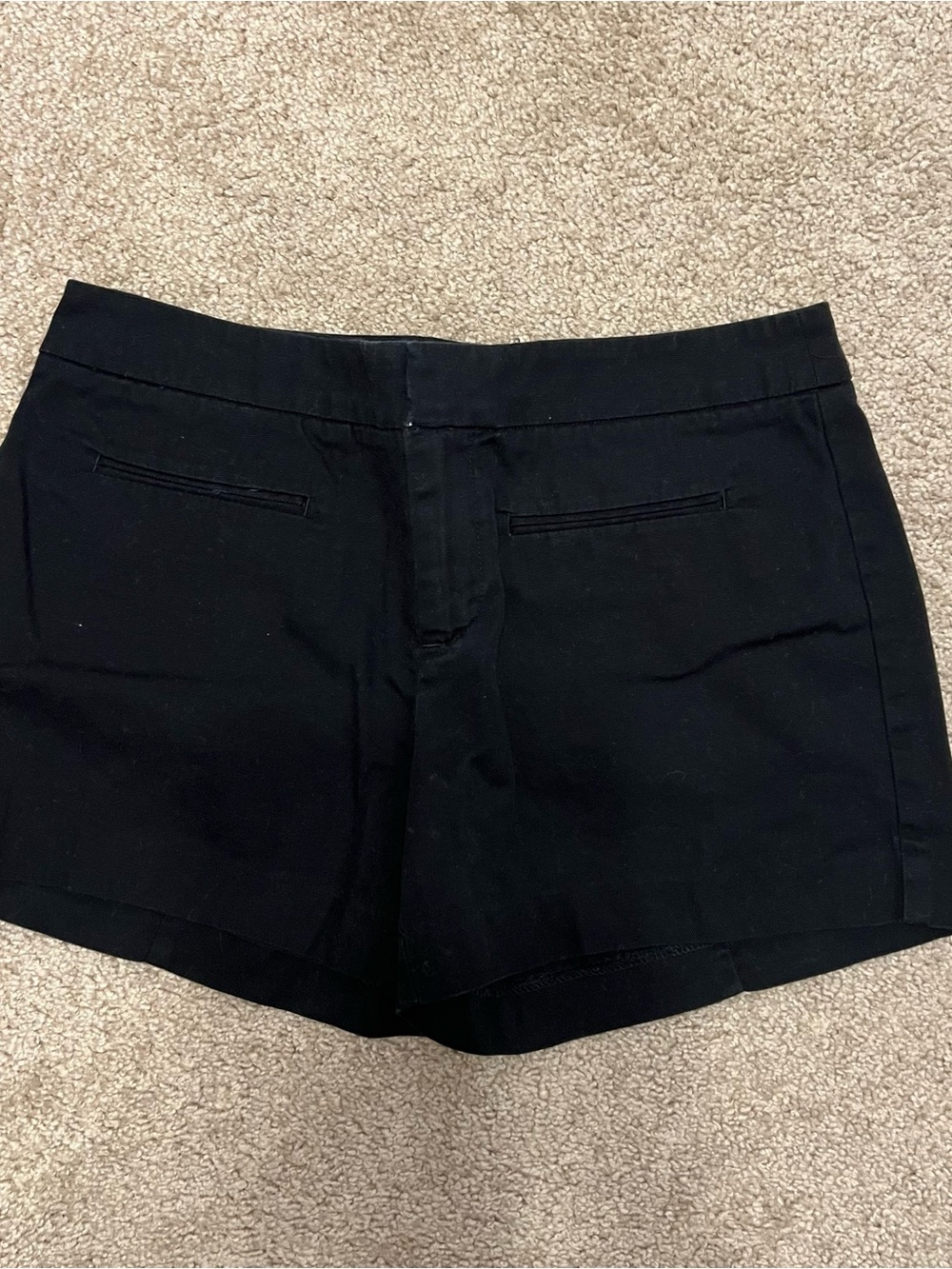 GAP Black low-Waist Tailored Shorts